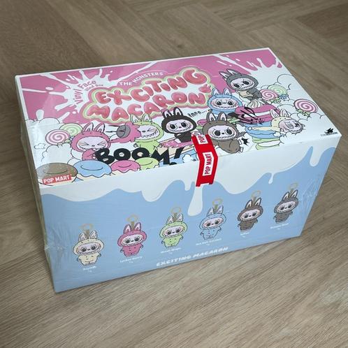 POPMART Labubu Exciting Macaron Blind Box Sealed (6 stuks), Verzamelen, Poppetjes en Figuurtjes, Nieuw, Ophalen of Verzenden