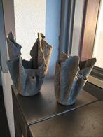 Betonnen bloempotten set, Gebruikt, Ophalen of Verzenden, Balkon, Overige vormen