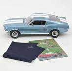 Ford Mustang Fastback 1968 Blauw 1/12 NOREV LIM. Ed. 122705, Hobby en Vrije tijd, Modelauto's | 1:5 tot 1:12, Verzenden, Nieuw