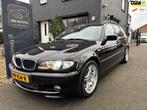 BMW 3-serie Touring 320i Executive M-Pakket / Automaat, Auto's, BMW, Achterwielaandrijving, Traction-control, Leder en Stof, Zwart