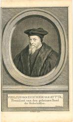 18 Ets Jacobus Houbraken van Viglius van Zuichem van Aytta -, Ophalen of Verzenden