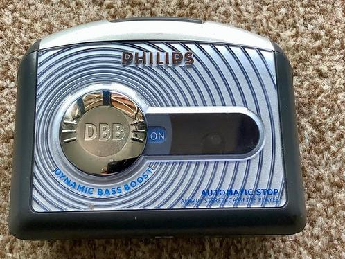 Philips Model AQ6401 Cassette Speler, Verzamelen, Elektronische Apparatuur, Ophalen of Verzenden