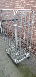 Rolcontainer, Doe-het-zelf en Verbouw, Transportwagens, 100 liter of meer, Ophalen, Gebruikt, Transportkar