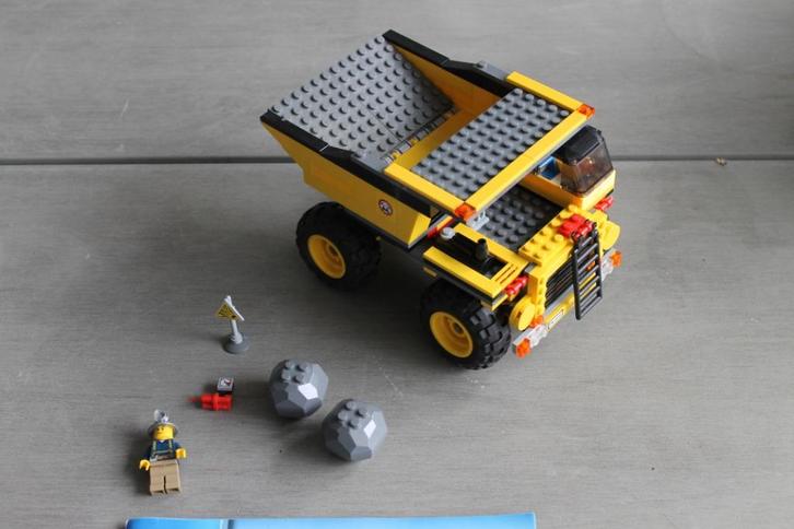 lego city goudmijn, mijnbouwtruck 4202, Kinderen en Baby's, Speelgoed | Duplo en Lego, Zo goed als nieuw, Lego, Complete set, Ophalen of Verzenden