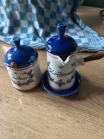 Suiker- en melkkannetje, Huis en Inrichting, Keuken | Servies, Gebruikt, Keramiek, Overige typen, Ophalen of Verzenden