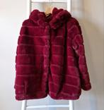 Bordeaux rode faux fur / nep bont jas maat S 36, Ophalen of Verzenden, Maat 36 (S), Rood, Onbekend
