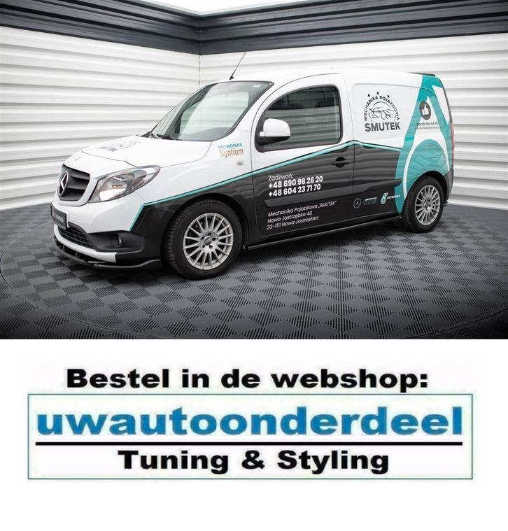 Maxton Design Spoiler Splitter Lip Mercedes Citan MK1, Auto diversen, Tuning en Styling, Ophalen of Verzenden