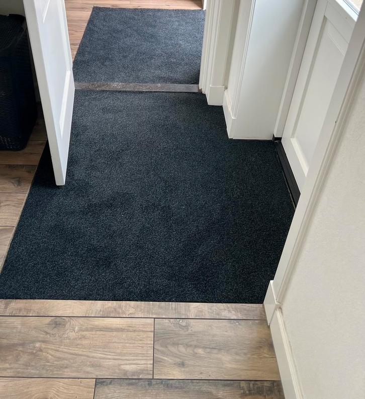 Schoonloopmat Antraciet anti slip 3 stuks Nieuw!, Tuin en Terras, Deurmatten, Zo goed als nieuw, Overige materialen, Ophalen of Verzenden