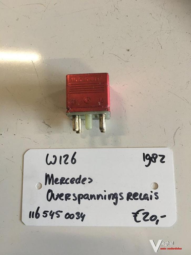Mercedes w126 280SE 1982Overspannings Relais, Auto-onderdelen, Elektronica en Kabels, Gebruikt, Ophalen of Verzenden