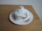 Royal Albert Lavender Rose 2 delige ronde botervloot, Ophalen of Verzenden