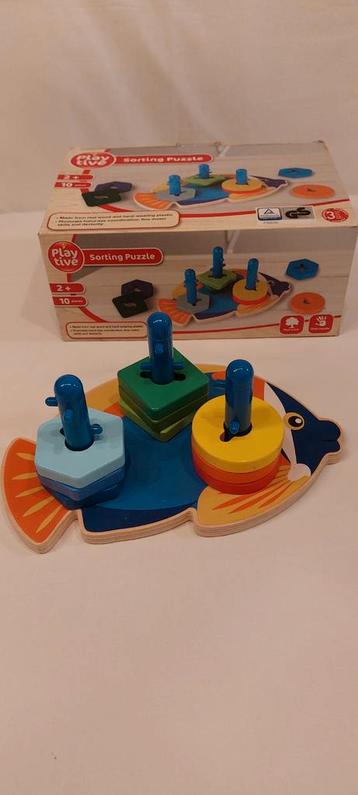 Vis Sorteer Puzzel - 10 Delig - 2+ Jaar beschikbaar voor biedingen