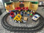 playmobiel 123 treinbaan, Ophalen of Verzenden, Gebruikt, Complete set