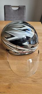 Scooter helm, Fietsen en Brommers, Brommerhelmen, Ophalen, Gebruikt, Demm Fashion