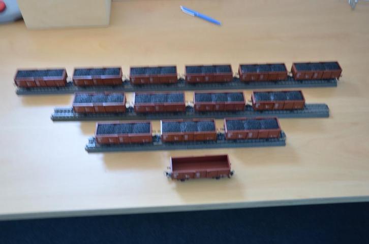 Set met Marklin Wagons 4431, Hobby en Vrije tijd, Modeltreinen | H0, Zo goed als nieuw, Wagon, Wisselstroom, Märklin, Ophalen of Verzenden
