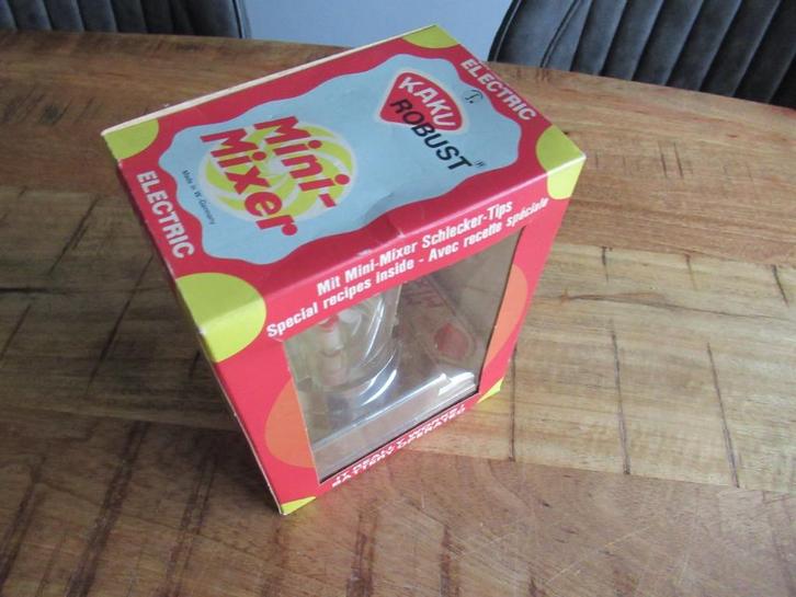 Nieuwe Vintage Mini- Kinder Mini-Mixer Kaku Robust Electric, Verzamelen, Speelgoed, Nieuw, Ophalen of Verzenden
