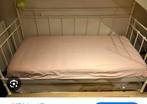 Ikea bed zwart, Ophalen, Gebruikt, 90 cm, Eenpersoons