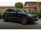 Alfa Romeo Stelvio 2.9 V6 AWD Quadrifoglio 510 PK Adaptive C, Automaat, Gebruikt, 510 pk, Zwart