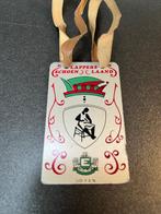 carnaval insigne / veldteken Schoen Lappers Laand, Ophalen of Verzenden, Gebruikt