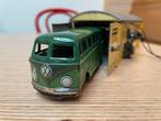 Blikken volkswagen spijltjesbus en garage Schuco, Ophalen of Verzenden, Zo goed als nieuw