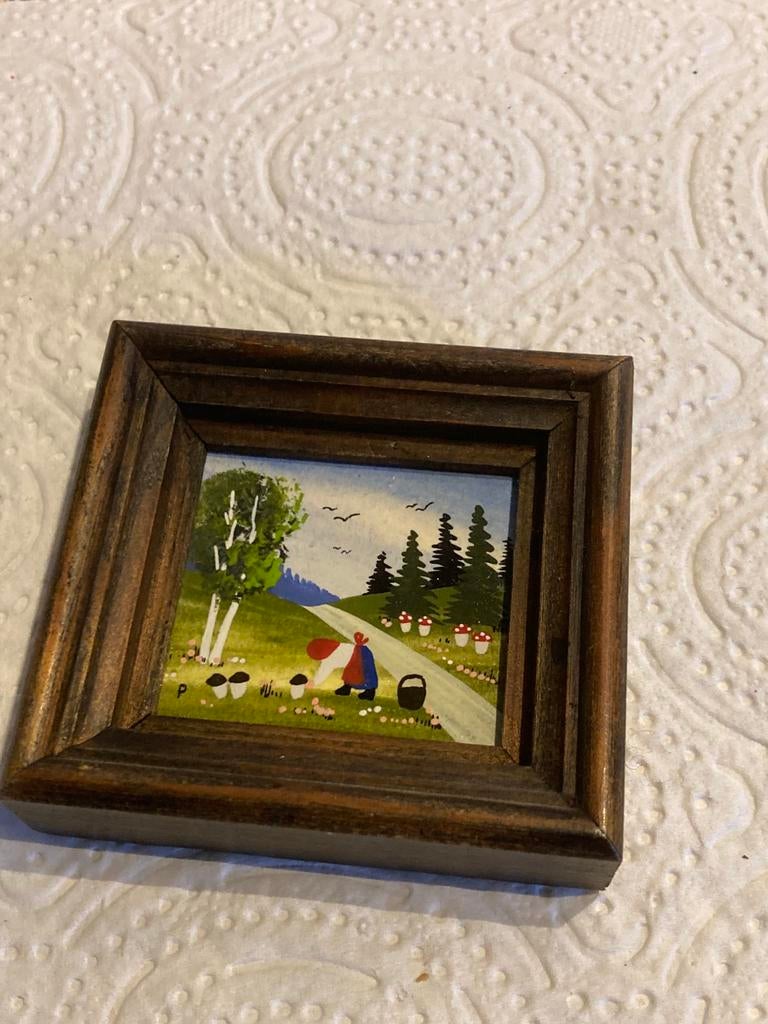 Lief schilderijtje, Ophalen of Verzenden