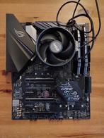 Pc upgrade kit: moederbord + ram + processor + cpu cooler, Ophalen, Gebruikt, DDR4, Socket AM4