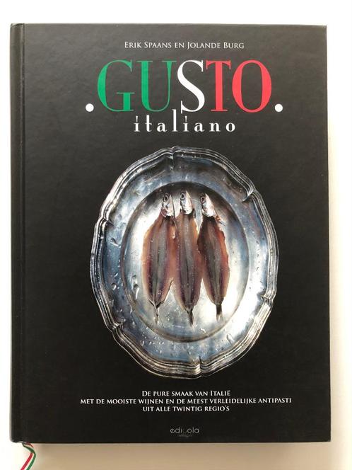 Gusto Italiano, Boeken, Kookboeken, Zo goed als nieuw, Voorgerechten en Soepen, Hoofdgerechten, Taart, Gebak en Desserts, Italië