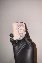 Rolex datejust moissanite full iced out, Ophalen of Verzenden, Waterdicht, Zo goed als nieuw