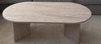 Salontafel travertin look, Overige materialen, 100 tot 150 cm, Ophalen of Verzenden, Zo goed als nieuw