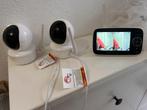 Dubbele Babyfoon met 2 Camera's - Zeer Goede Staat, Ophalen of Verzenden, Gebruikt, 250 meter of meer, Camera