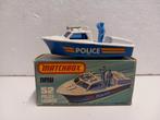 Matchbox #52 Police Launch Boat politie boot 3INCH, Hobby en Vrije tijd, Modelauto's | Overige schalen, Ophalen of Verzenden, Zo goed als nieuw
