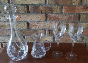 Wedgewood Toscane Karaffen en Glazen beschikbaar voor biedingen