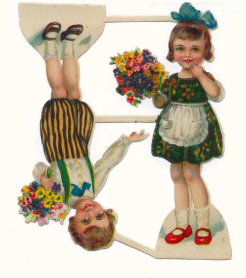 Poëzie plaatjes origineel géén herdruk rond 1900.   code 4, Verzamelen, Poesieplaatjes, Verzenden