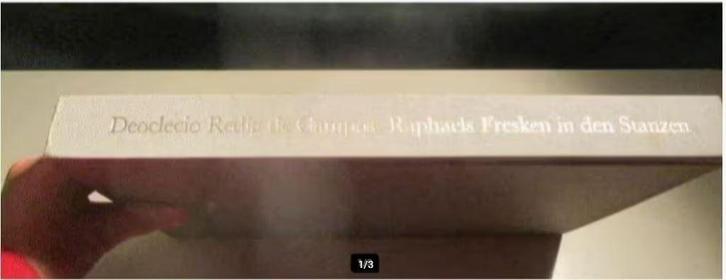 Prachtig Kunstboek - Raphaels Fresken in den Stanzen, Boeken, Kunst en Cultuur | Beeldend, Zo goed als nieuw, Schilder- en Tekenkunst