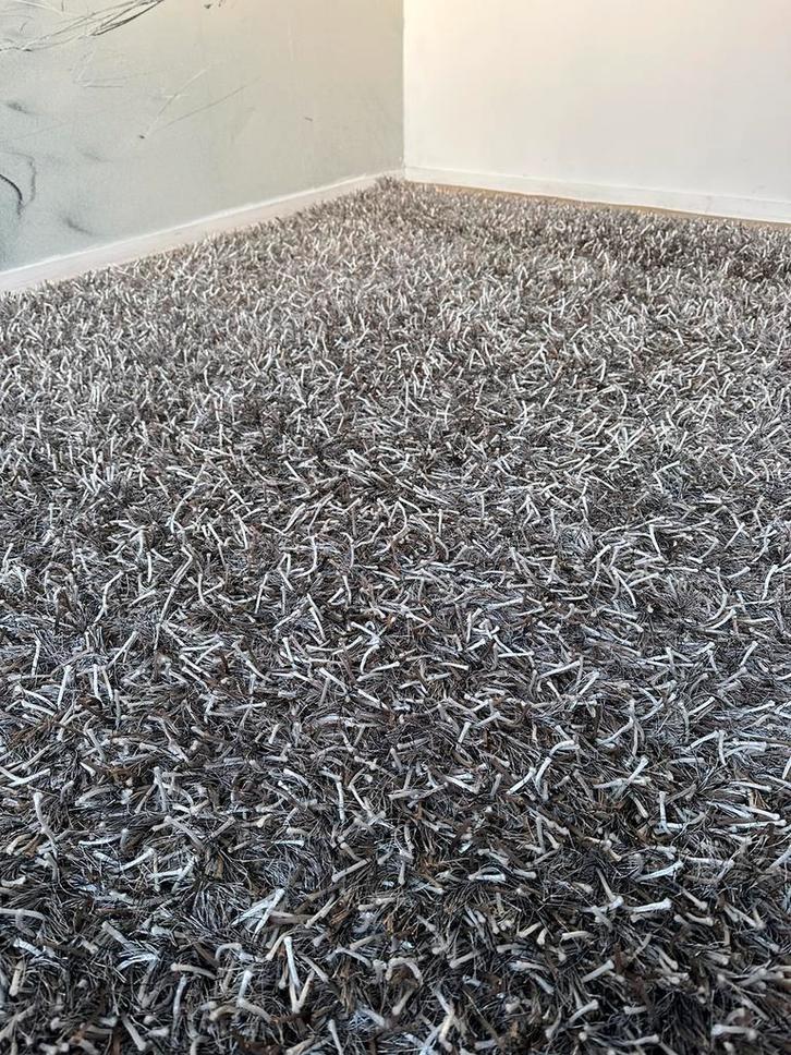 Brinker Peace ivory grey 160/230 hoogpool, Huis en Inrichting, Stoffering | Tapijten en Kleden, Nieuw, 150 tot 200 cm, 200 cm of meer