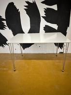 Mooie en nieuwe witte eettafel van Jysk, 120X76cm, Huis en Inrichting, Ophalen, 100 tot 150 cm, 50 tot 100 cm, Zo goed als nieuw