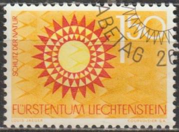 2123. Liechtenstein 463 gest. Zon beschikbaar voor biedingen