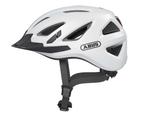Abus Urban-I 3.0 stadsfietshelm - Polar White – 51-55 cm., Ophalen of Verzenden, Nieuw, S, Abus