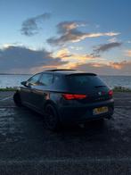 Seat Leon 1.5 TSI 170PK 2019 Zwart|PANO|FULL LED, Auto's, Seat, Voorwielaandrijving, 4 cilinders, Bluetooth, Leon