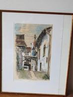 Jan den Hengst Originele pastel tek Ascona, Antiek en Kunst, Ophalen