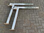 Set van 2 RVS davits, hoog model., Ophalen, Gebruikt, Overige typen
