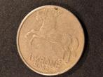 Noorwegen 1 krone 1960, Postzegels en Munten, Munten | Europa | Niet-Euromunten, Ophalen of Verzenden, Overige landen