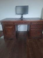 Mooi koloniaal bureau - 170cm breed, Ophalen, Gebruikt, Bureau