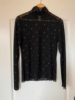 Dames top zwart met glitter H&M maat M, Kleding | Dames, Tops, Maat 38/40 (M), H&M, Zwart, Ophalen of Verzenden