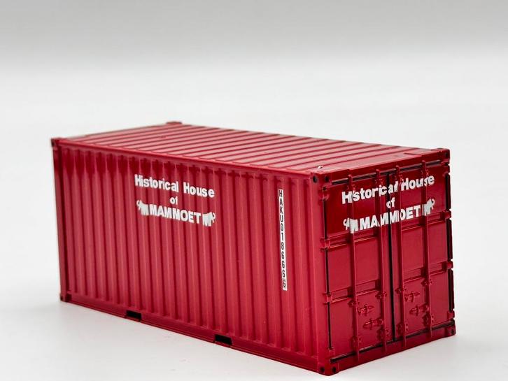 WSI 20 ft zeecontainer MAMMOET van SEUMEREN, Hobby en Vrije tijd, Modelauto's | 1:50, Nieuw, Bus of Vrachtwagen, Wsi, Ophalen of Verzenden