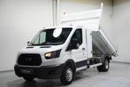 Ford Transit 2.0 TDCI 130 pk L2 Kipper / Open Laadbak Airco,, 13 km/l, Gebruikt, Wit, Bedrijf