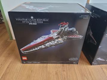 Lego Star Wars Venator-class Republic Attack Cruiser 75367 beschikbaar voor biedingen