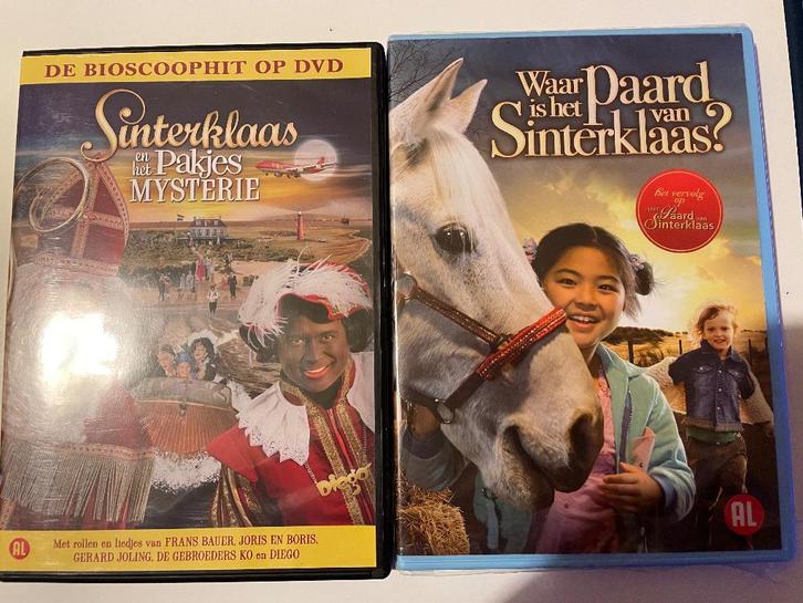 Sinterklaas DVD’s, paard van Sinterklaas en pakjes mysterie, Diversen, Sinterklaas, Zo goed als nieuw, Ophalen