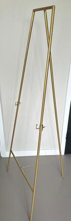 Gouden schildersezel voor welkomstbord bruiloft of feest, Ophalen, Zo goed als nieuw, Geboorte of Huwelijk