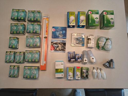 Assortiment Halogeenlampen, Ledlampen en Spaarlampen, Huis en Inrichting, Lampen | Losse lampen, Nieuw, Ophalen of Verzenden