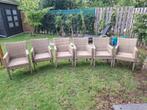 6 Rotan Tuinstoelen gratis af te halen, Ophalen, Gebruikt, Rotan